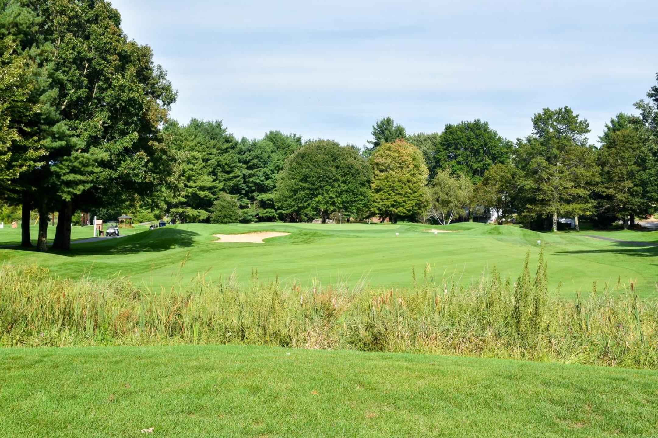 The sixteenth hole intimidates, tough off the tee and not all that forgiving on the second shot. Par-4, 469 yards. (Photo submitted by AptlyLinked on 09/15/2025)