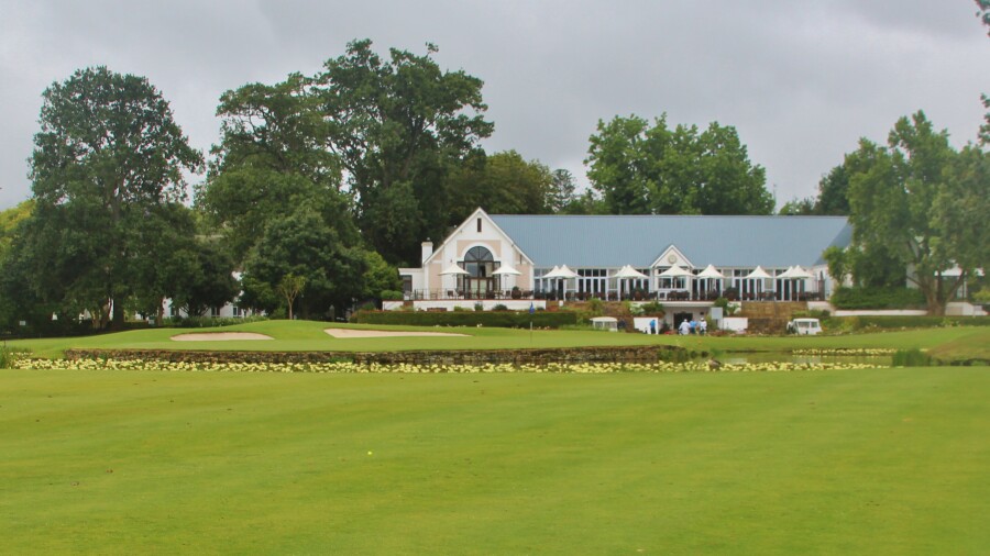 Montagu golf course at Fancourt - hole 18 