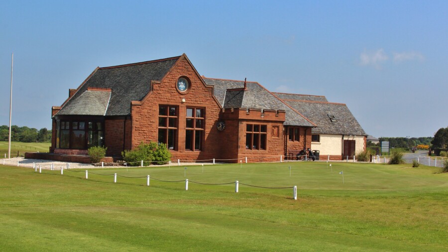Gailes Links at Glasgow Golf Club - clubhouse