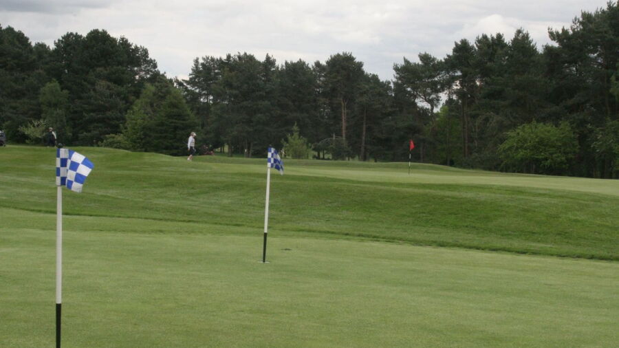 Coxmoor GC: Practice area