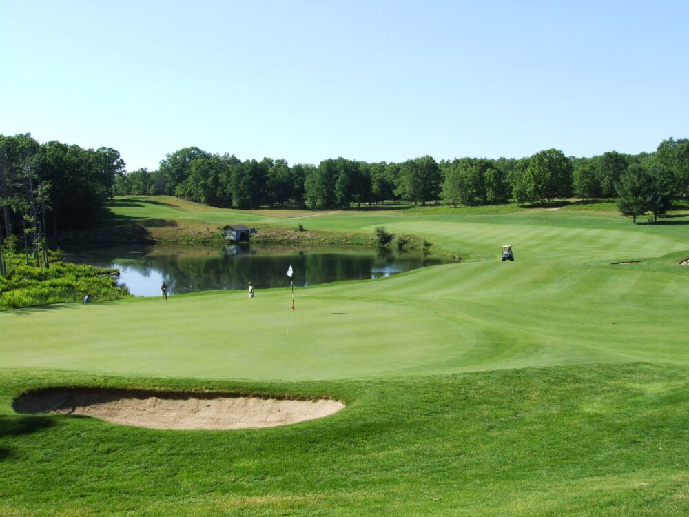 Pilgrim's Run golf course - hole 18