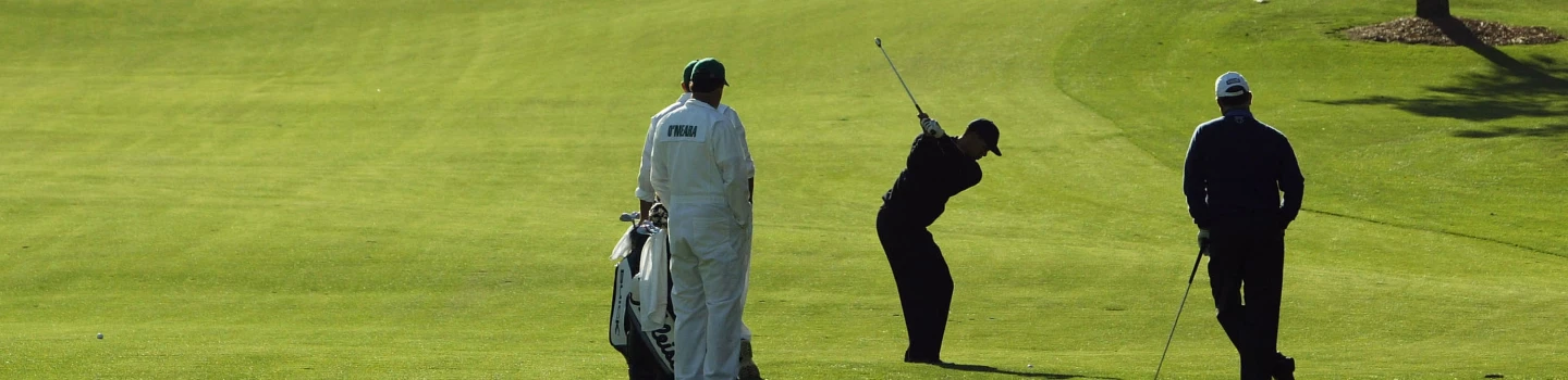 Tiger Woods at Augusta National