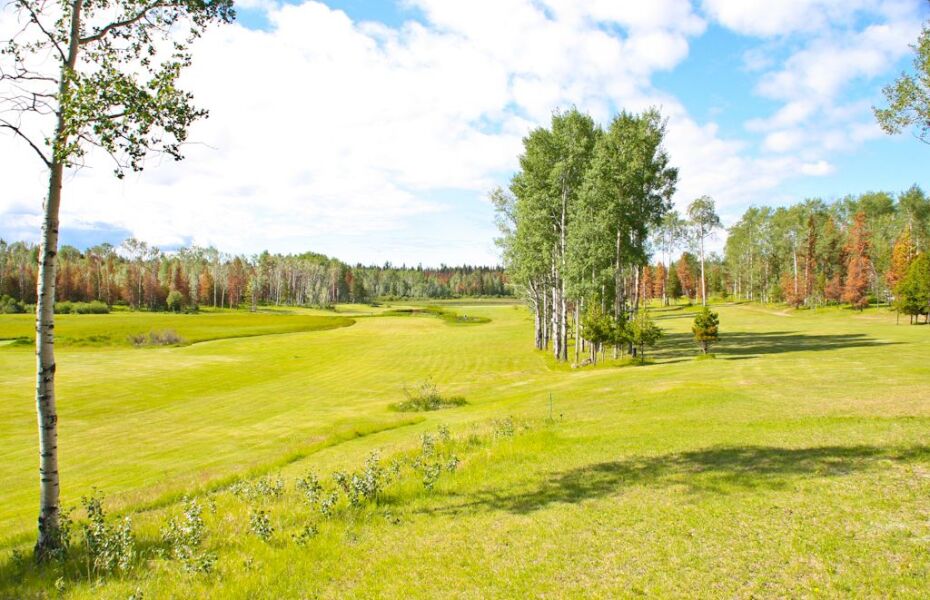 Tin Cup Greens Golf Course in 70 Mile House, British Columbia, Canada