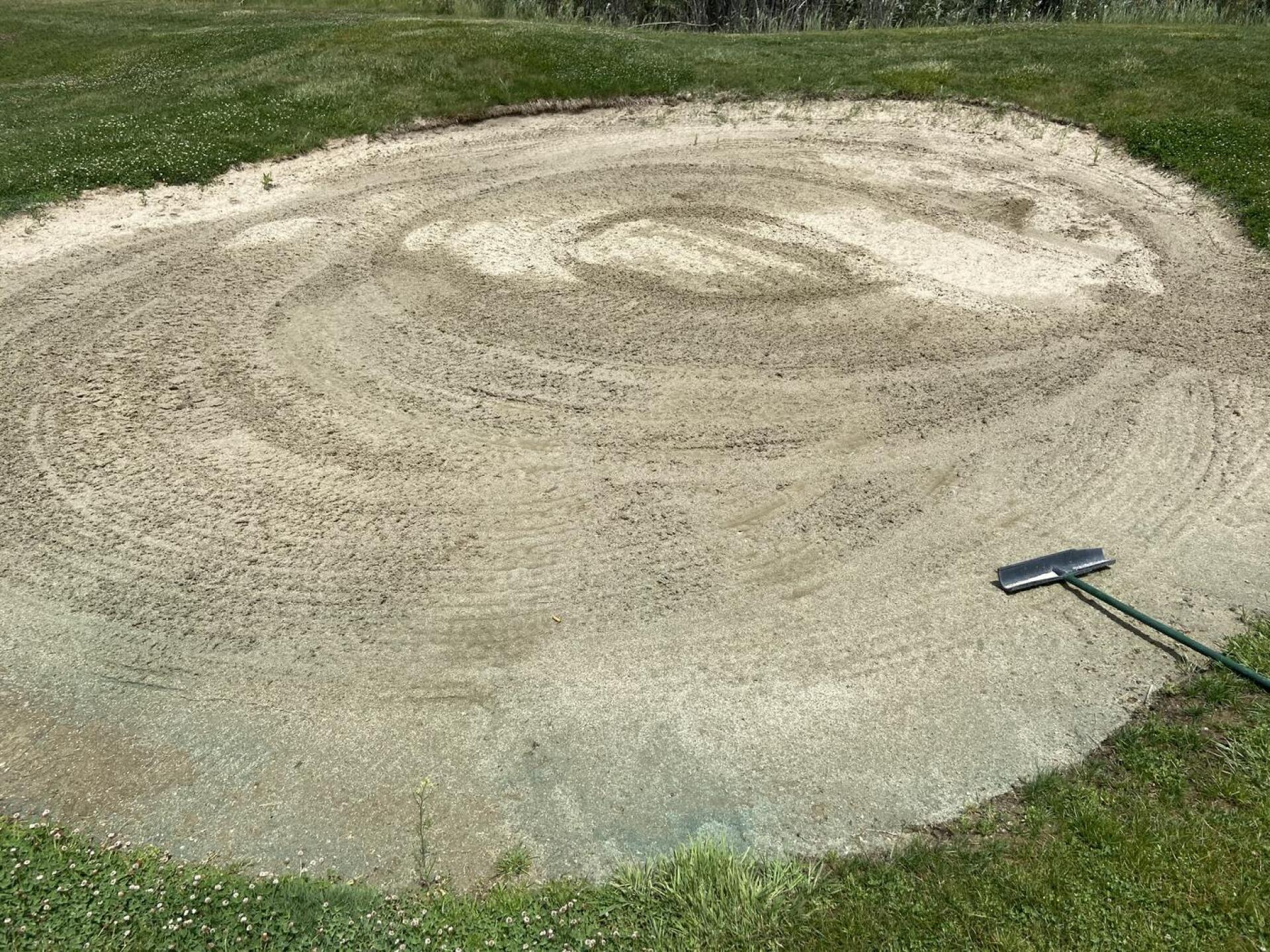 Wet bunkers even on a hot summer afternoon (Photo submitted by danstone360 on 07/04/2021)