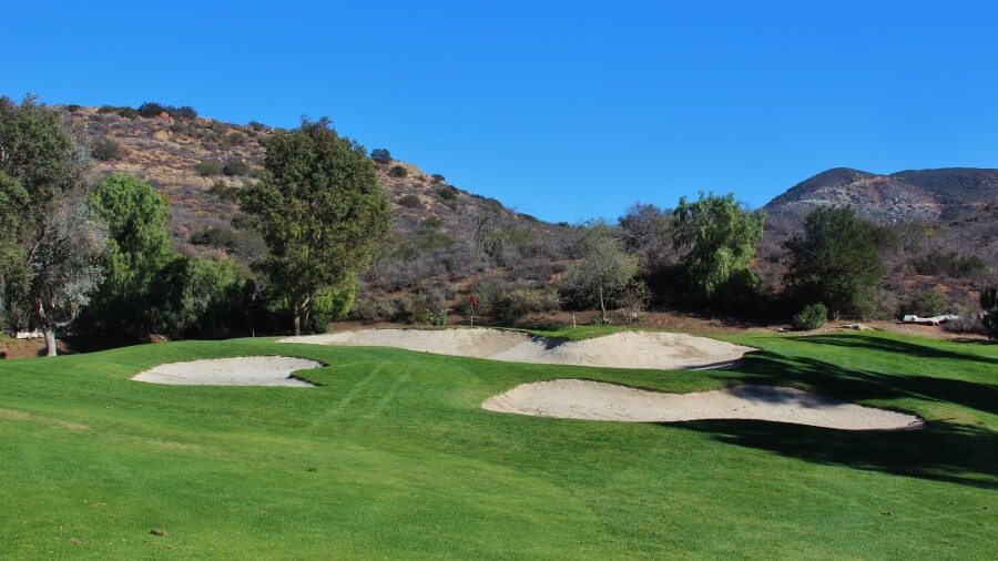 Pala Mesa Resort golf course - hole 5