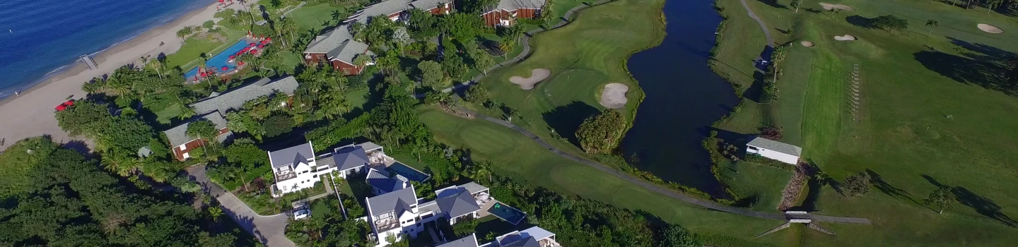 Four Seasons Resort Estates - villas from the air