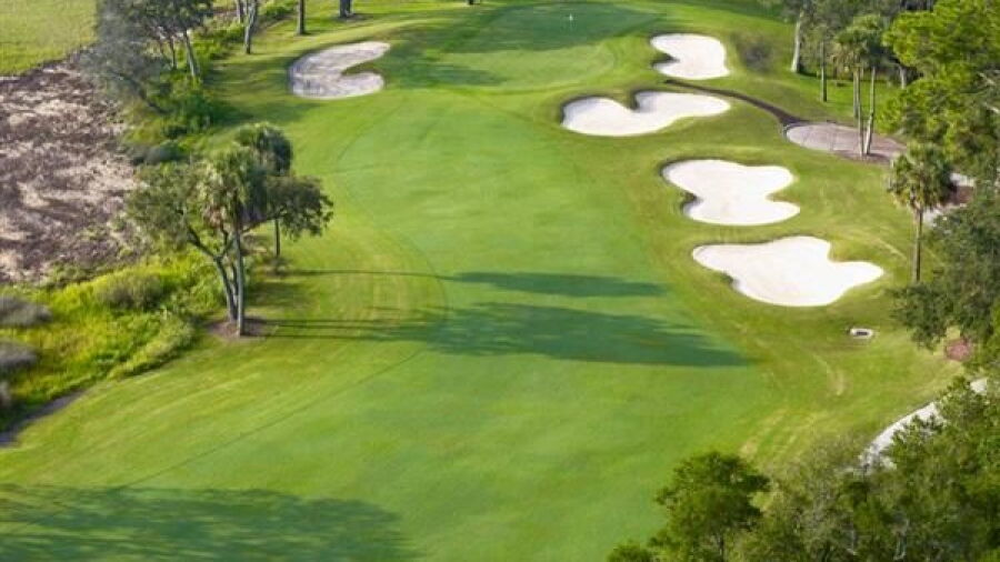 Plantation at Landings Club: Aerial view