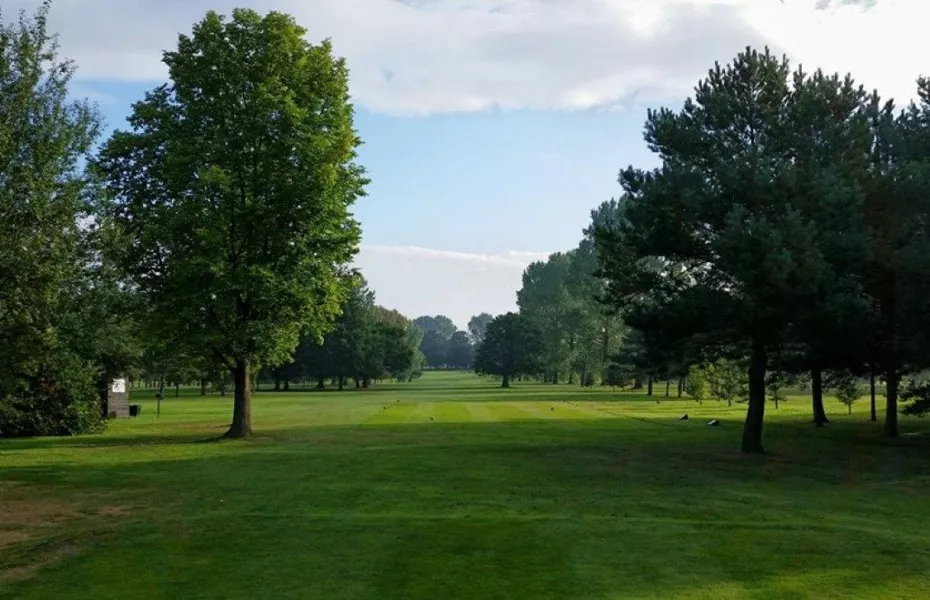 2nd hole at Vicars Cross