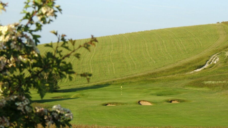 Royston GC: 15th green
