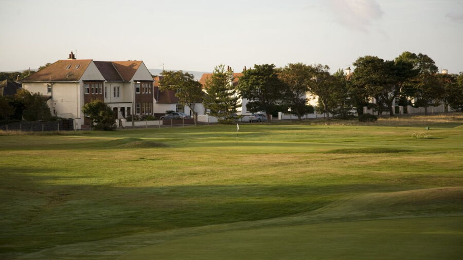 Troon Links - Fullarton's 1st green