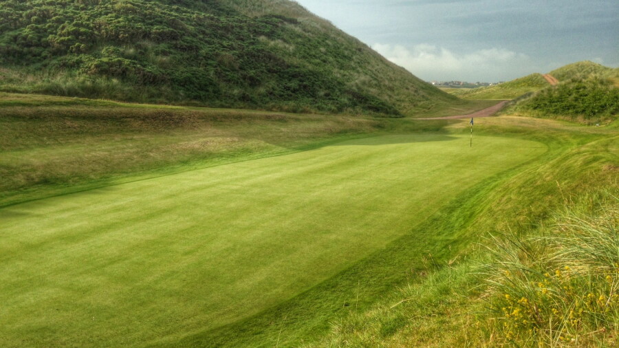 Cruden Bay golf course - 14th green