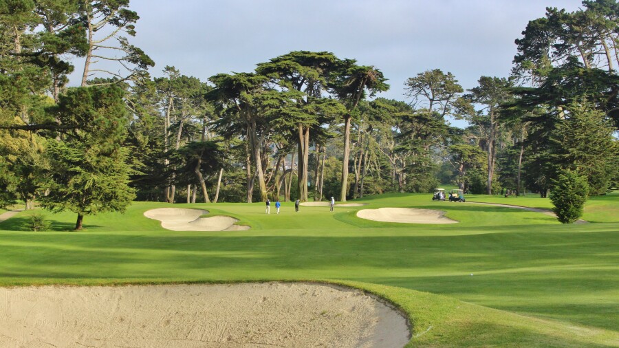 Olympic Club - Lake golf course - hole 6
