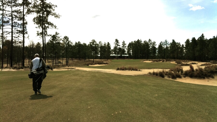 Dormie Club golf course - caddies