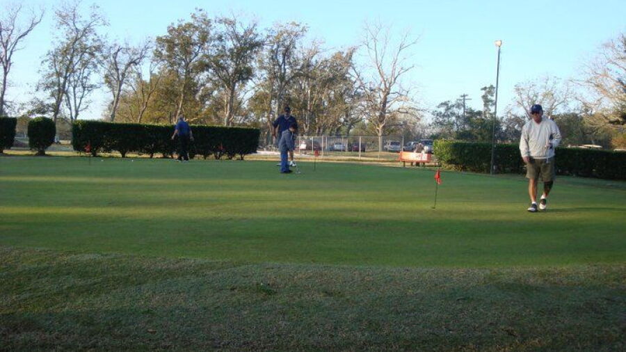 Alvin G & CC: practice green