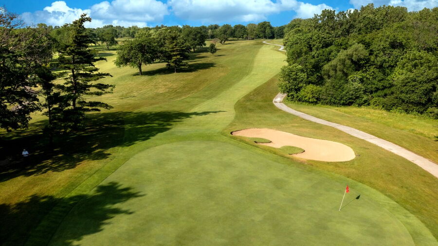 Course #3 at Cog Hill GCC: #13