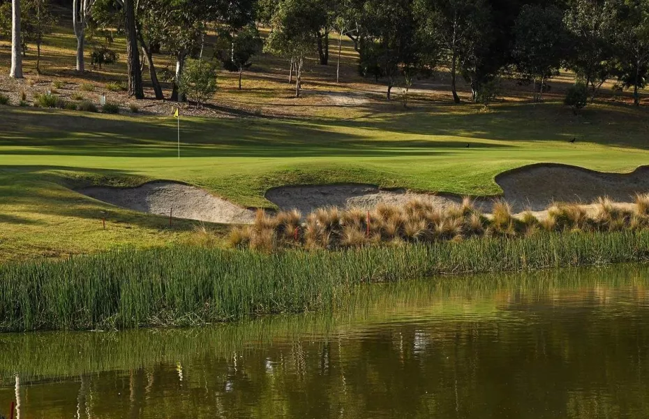 Heidelberg's 17th green