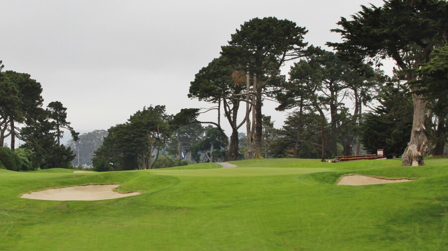 Lake Merced Golf Club - hole 12