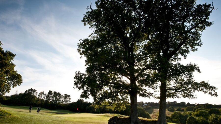 11th green, China Fleet Golf Course