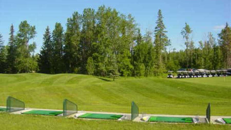 Drayton Valley GC: Driving range