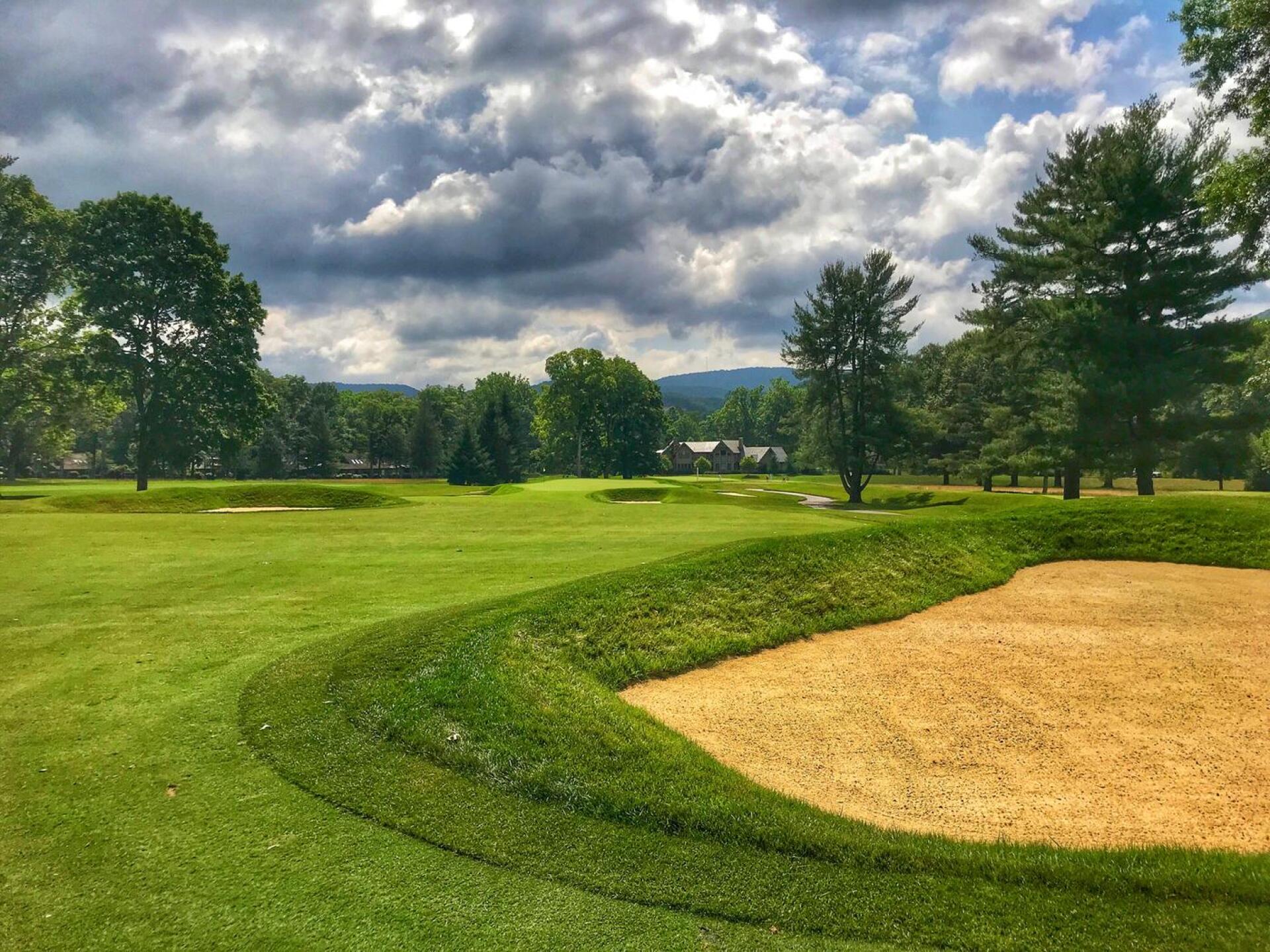 The Old White TPC at The Greenbrier, hole 7 (Photo submitted by TimGavrichGP on 07/13/2018)