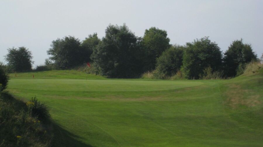 18th hole at Llanymynech