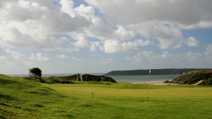Pennard Golf Club in Wales - No. 1