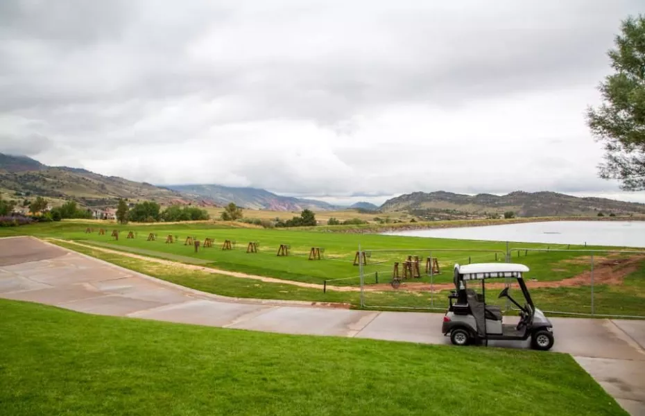 Red Rocks CC: Driving range