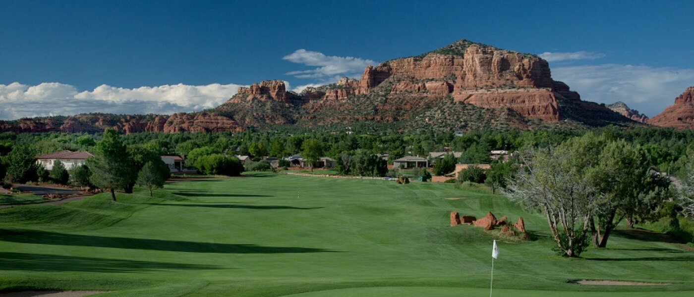 Sedona Golf Resort - Hole #4 green