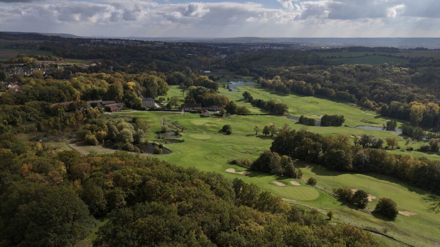 Chateau de la Chouette Golf: Aerial