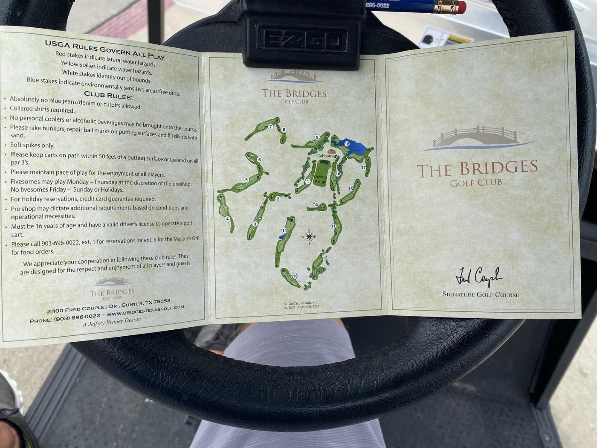 Scorecard (Photo submitted by ChrisRobbins on 08/05/2022)