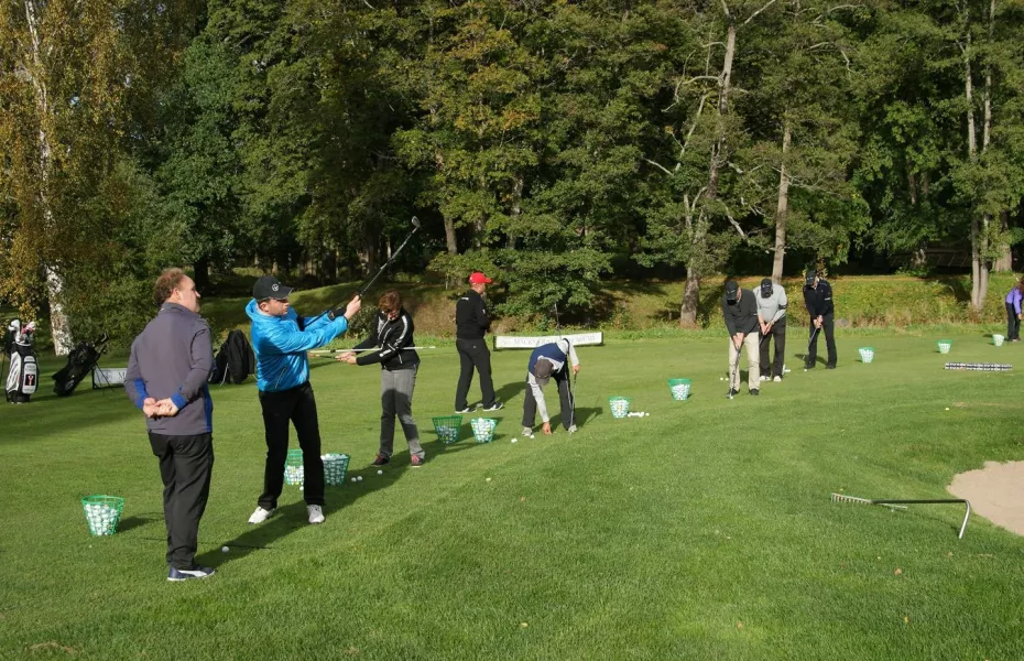 Mackmyra GC: Practice area