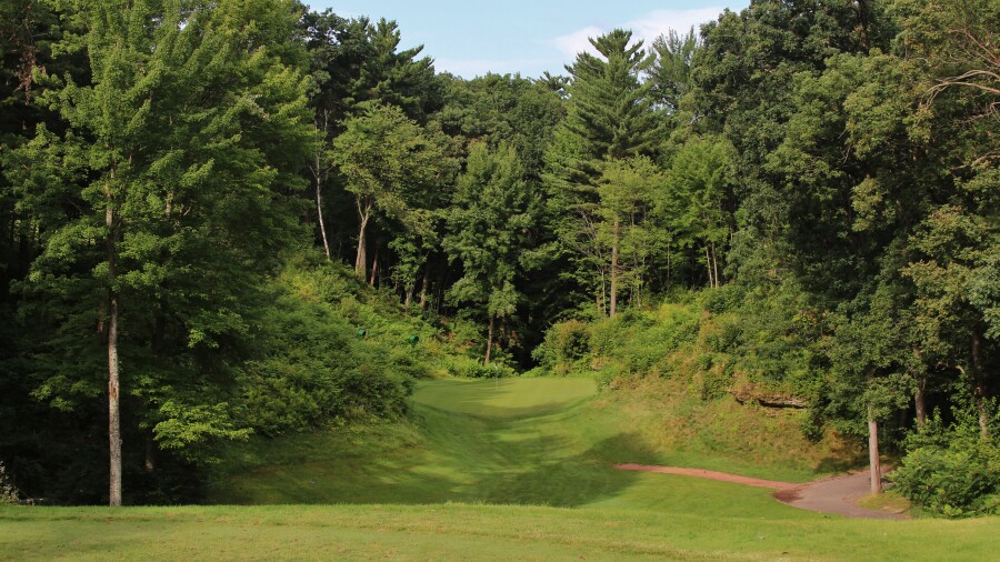 Trappers Turn - hole 7 on the Canyon nine 