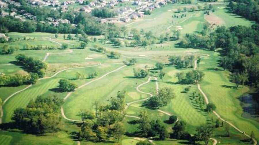 Pipestone GC: Aerial view