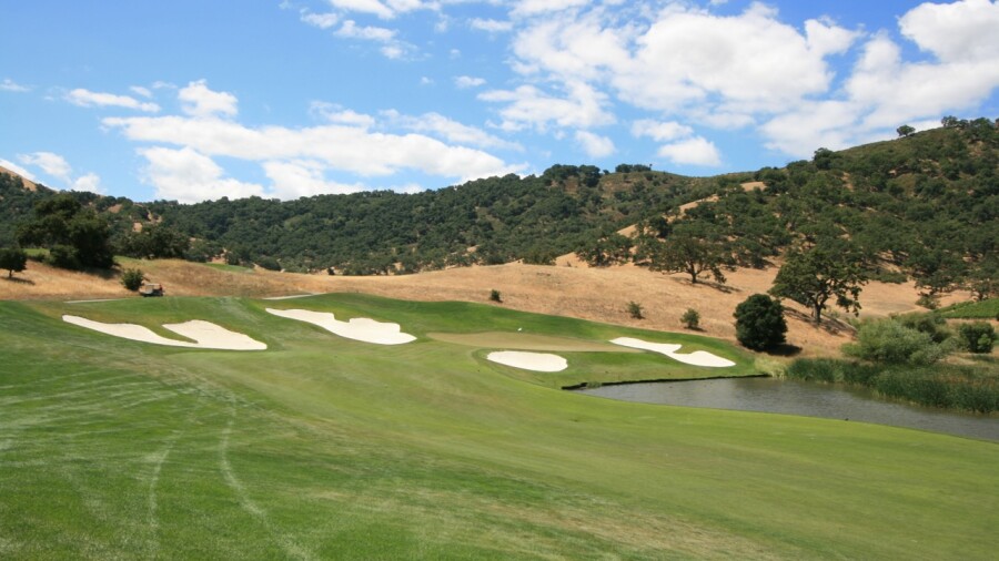 CordeValle golf course - hole 8