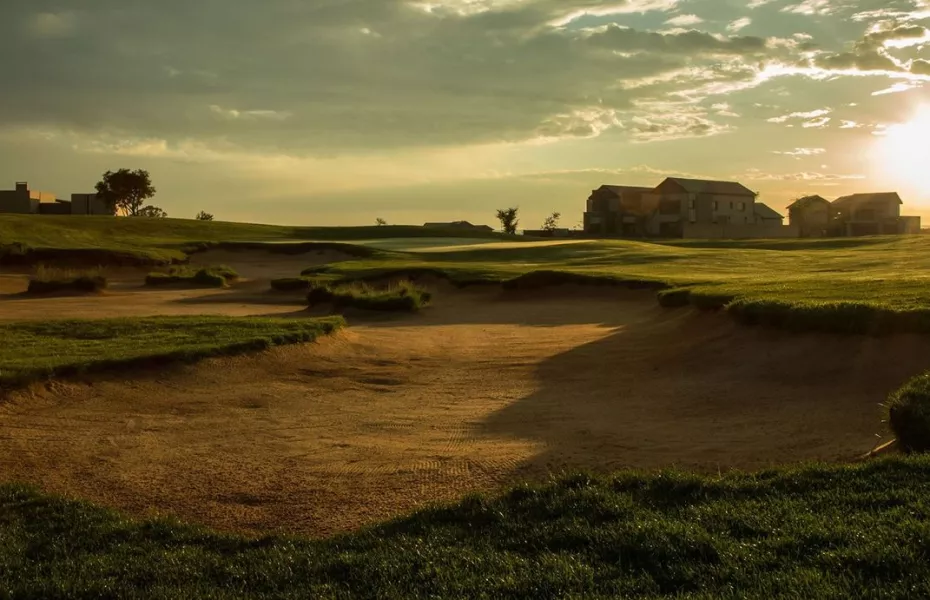 Serengeti Golf & Wildlife Estate: Sunset view