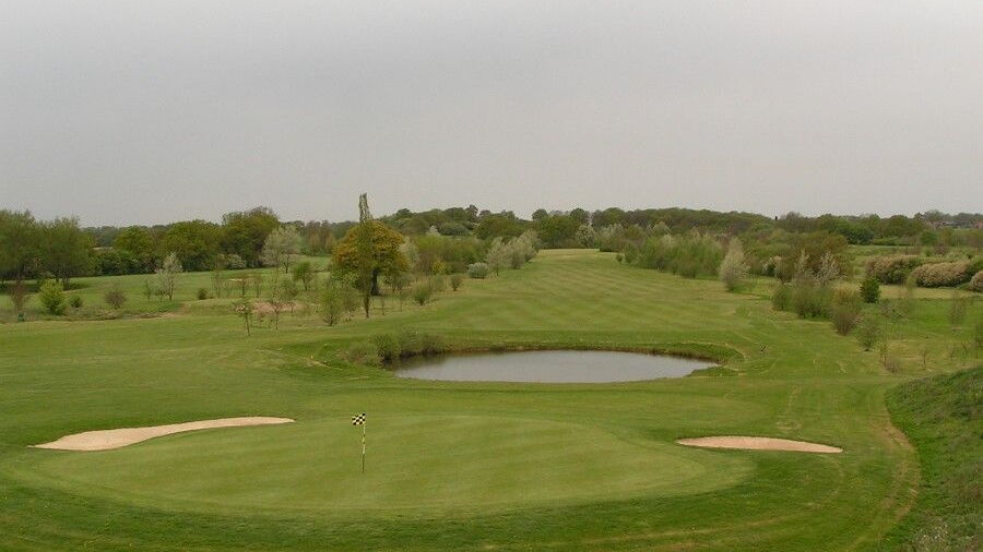 17th hole at Kent & Surrey