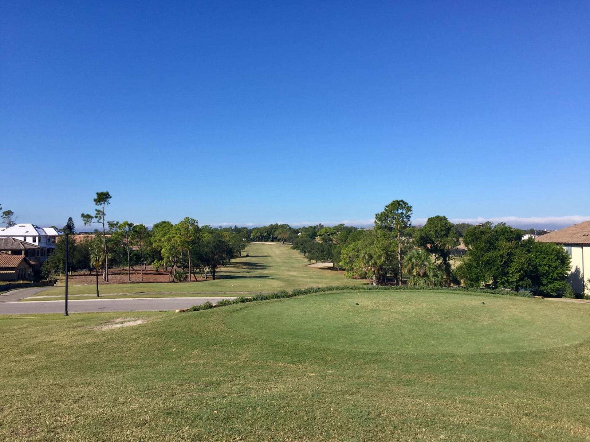 The tee ball at Innisbrook - Island's par-5 11th plays even narrower than it looks due to the elevated tee. (Photo submitted by TimGavrichGP on 12/20/2017)