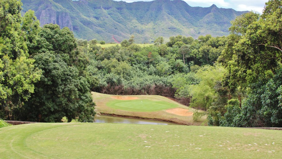 Puakea Golf Course - 6th hole