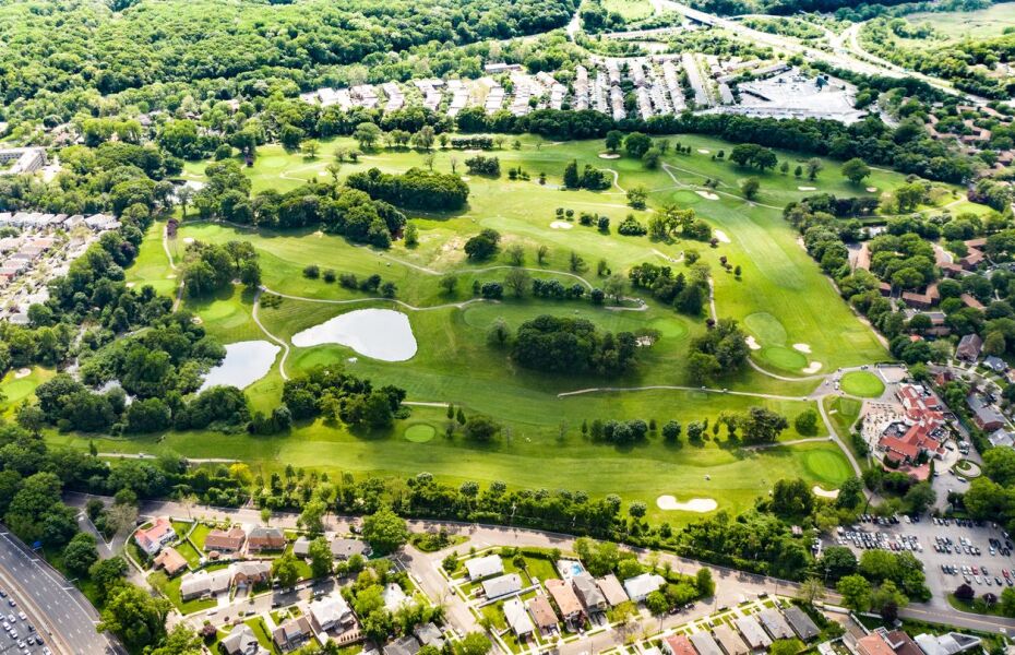 Douglaston GC Aerial View