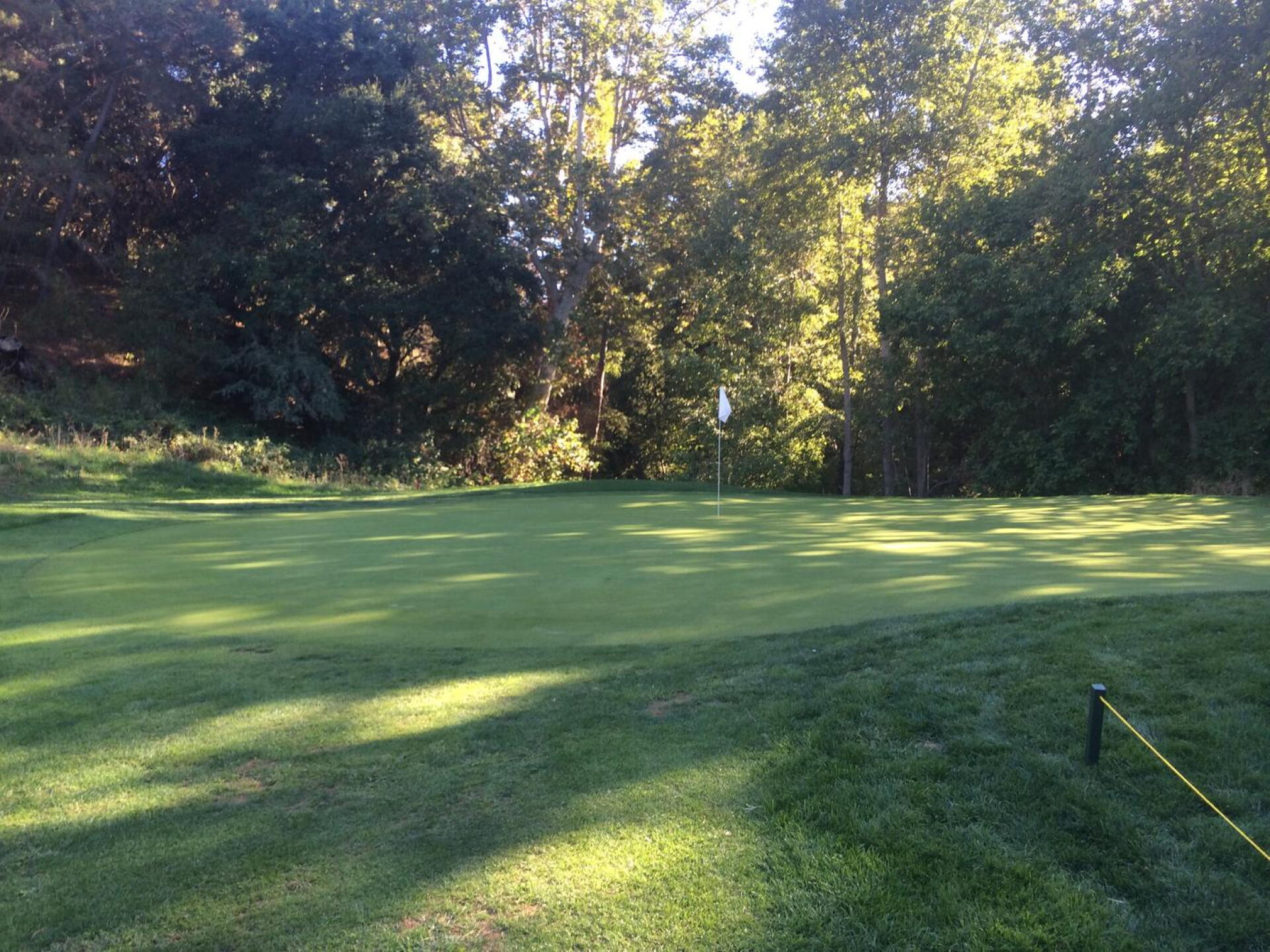 The beautiful 5th green. (Photo submitted by ncjrgolf on 09/19/2015)