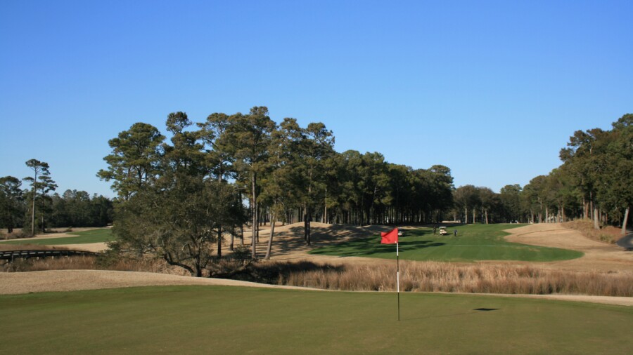 Oyster Bay Golf Links in Sunset Beach - No. 18