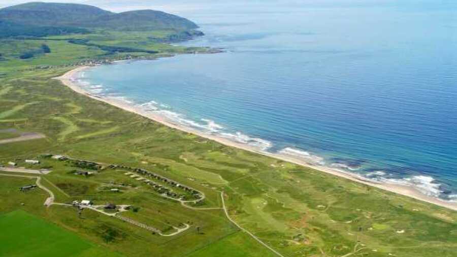 Machrihanish Dunes GC: Aerial