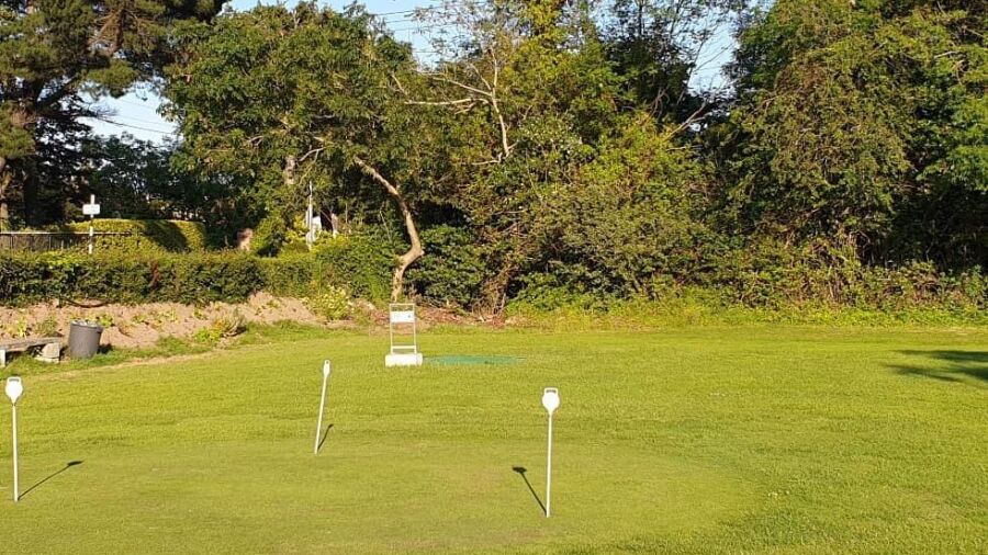 Jamestown Par-3 GC: Practice area