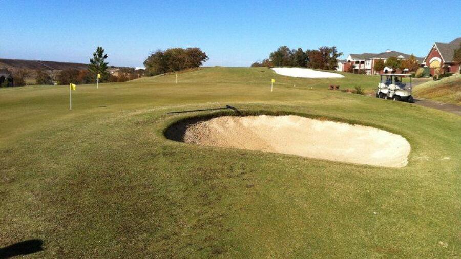 The Timber Links at Denton: putting green 
