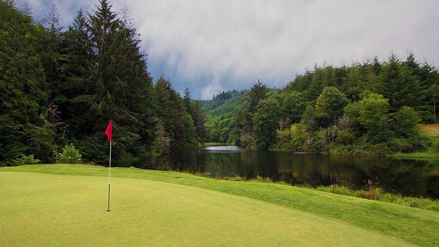 Watson Ranch Golf Club - 6th green