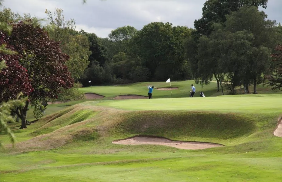 10th hole at Moseley Golf Club
