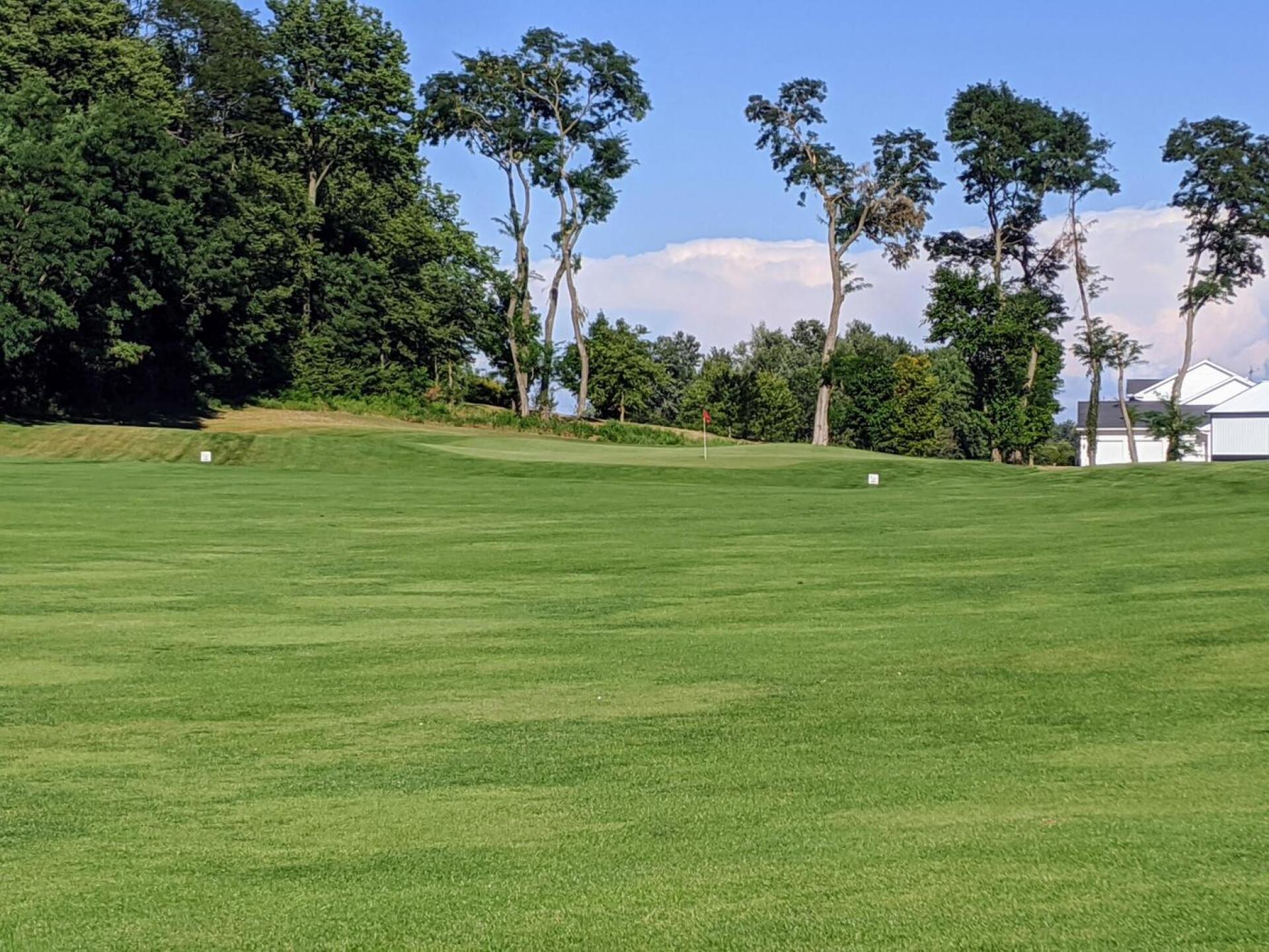 Hole 13 - One of the most treacherous greens on the course (Photo submitted by GolferJake78 on 08/16/2020)