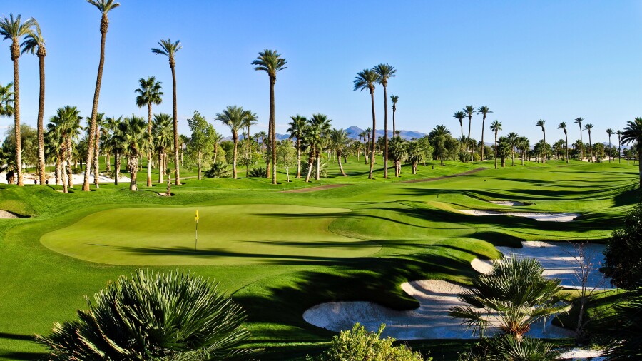 Bali Hai Golf Club in Las Vegas - 12th hole