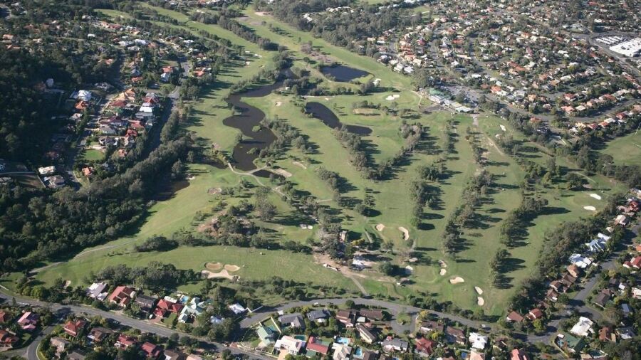 McLeod Country Golf Club aerial