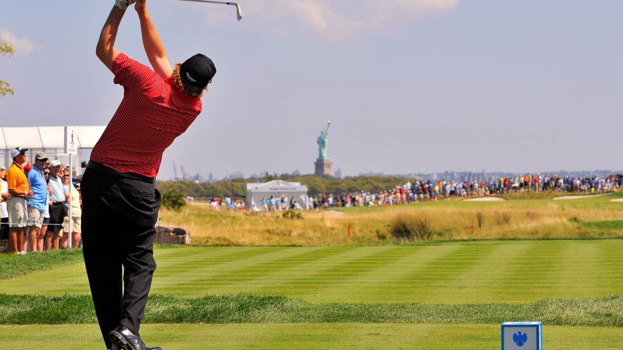 Liberty National G.C. - Hole 2